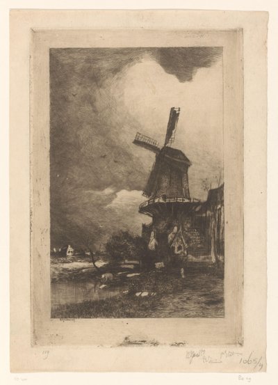 Molino en un paisaje
Moulin à vent (título original) de Philip Zilcken (signed by artist)