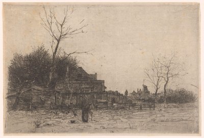 Anciana en un campo cerca de una granja
La Cabane de Philip Zilcken