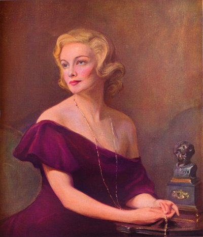 Retrato de Madeleine Carroll, 1935-1936 de Philip de László