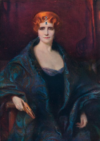 Retrato de la Sra. Elinor Glyn, 1912 de Philip de László