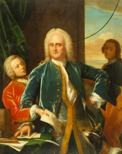 Jan Albert Sichterman con su hijo Jan Albert de Philip van Dyck