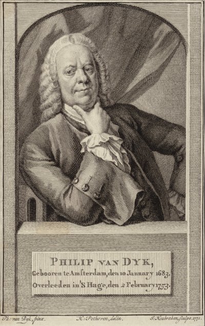 Retrato de Philip van Dyck de Philip van Dyck