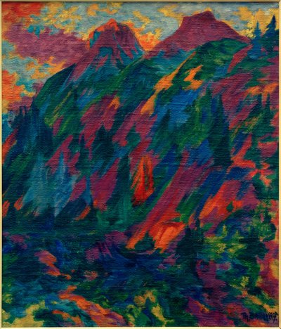 Tarde en la montaña de Philipp Bauknecht