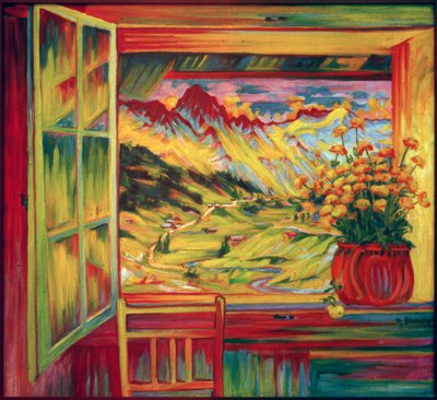 Vista desde la ventana (Vista desde la ventana) de Philipp Bauknecht