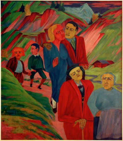 Tres edades de la vida (Tres generaciones) de Philipp Bauknecht