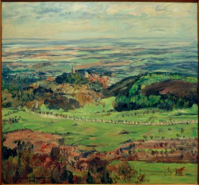 Vista de la llanura de Maine de Philipp Franck
