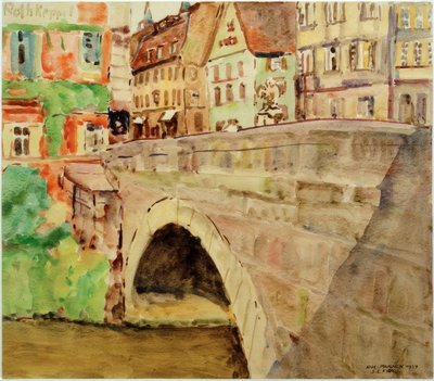 Puente en Bamberg de Philipp Franck