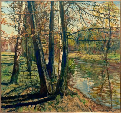 Primavera en el Hasengraben de Philipp Franck