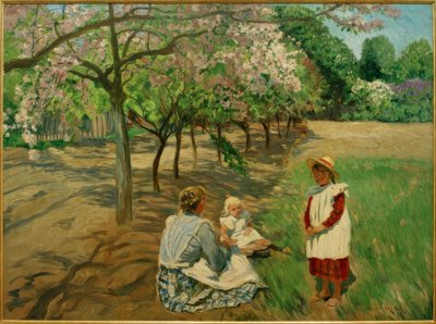 Día de primavera en Stolpe de Philipp Franck