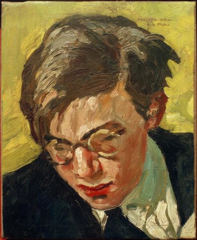 Retrato del hijo Carrlutz Franck de Philipp Franck