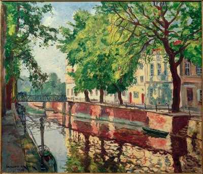 Canal de la ciudad de Potsdam de Philipp Franck