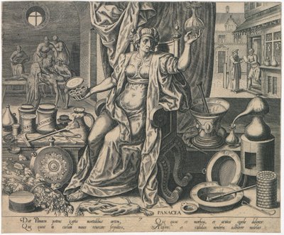 Panacea, 1574 de Philipp Galle