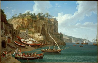 Marina Piccola en Sorrento de Philipp Hackert
