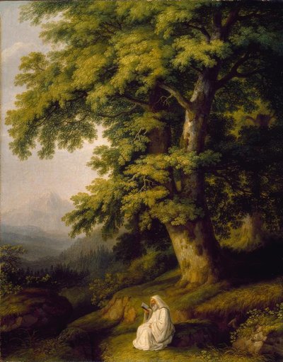 El bosque de Camaldoli de Philipp Hackert