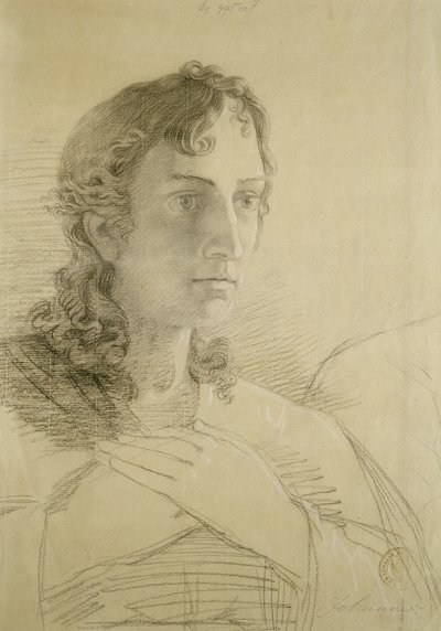 Cabeza y manos de San Juan, 1806 de Philipp Otto Runge