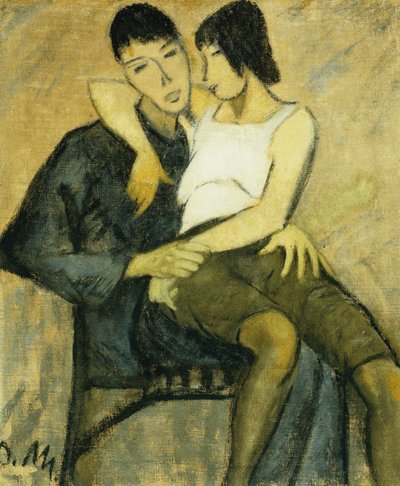 Pareja sentada de Philipp Veit