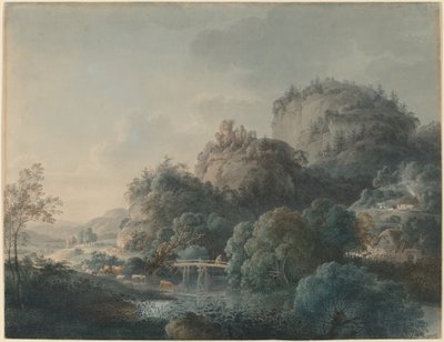 Las ruinas del monasterio de Oybin en las montañas de Zittau de Philipp Veith