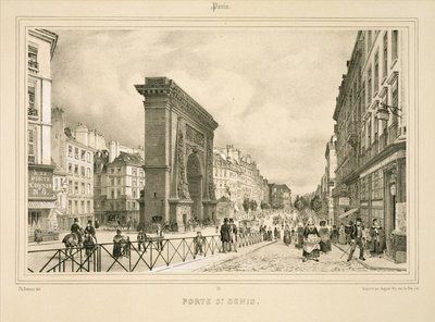 Porte St Denis de Philippe (after) Benoist