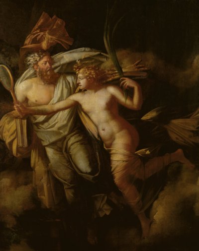 Fragmento del Triunfo del Pueblo Francés, o El 10 de agosto de Philippe Auguste Hennequin