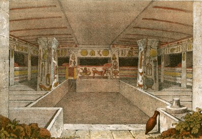 Sala sepulcral en Caere de Philippe Benoist