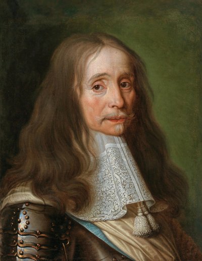 Retrato de Charles de La Porte 1602-1664, c. 1660 de Philippe de Champaigne
