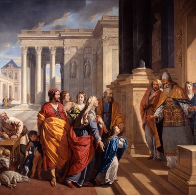 La Presentación de la Santísima Virgen María de Philippe de Champaigne