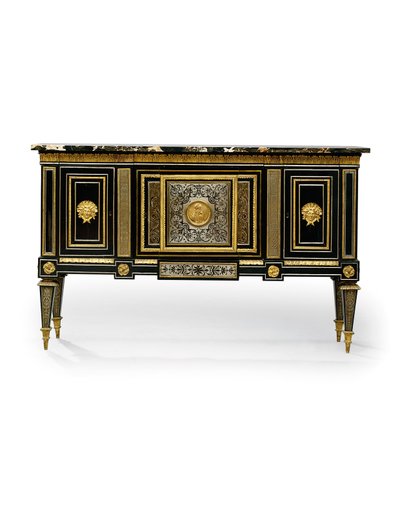 Un Mueble de Apoyo Luis XVI, c.1785-90 de Philippe Claude (attr. to) Montigny