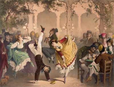 Le Quadrille a Bullier de Philippe Jacques Linder