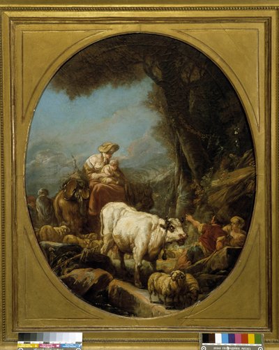 Redil de Philippe Jacques de Loutherbourg