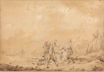 Contrabandistas de Philippe Jacques de Loutherbourg