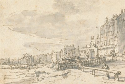 El frente en Brighton de Philippe Jacques de Loutherbourg