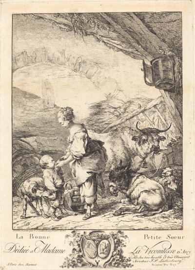 La buena hermanita de Philippe Jacques de Loutherbourg II