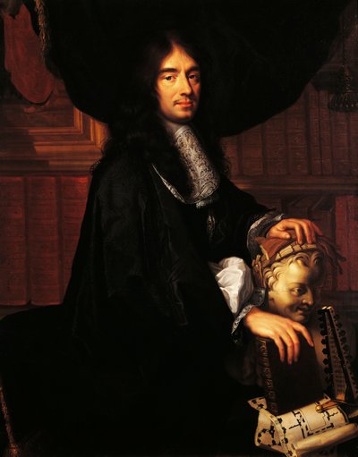 Retrato de Charles Perrault de Philippe Lallemand