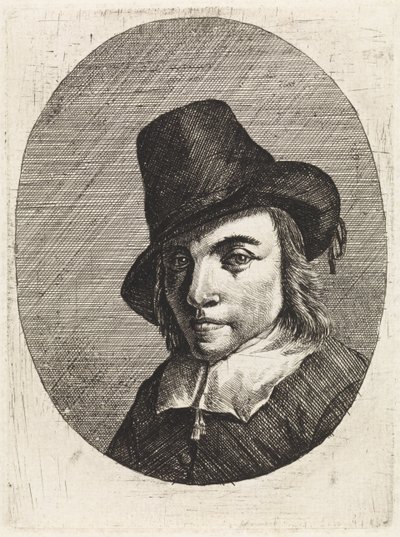 Retrato de un hombre desconocido de Philippe Lambert Joseph Spruyt