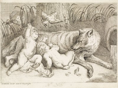 Rómulo y Remo de Philippe Lambert Joseph Spruyt