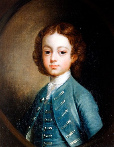 Retrato de un Niño de Philippe Mercier