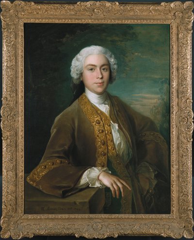 Retrato de Lord Trimelston, 1744 de Philippe Mercier