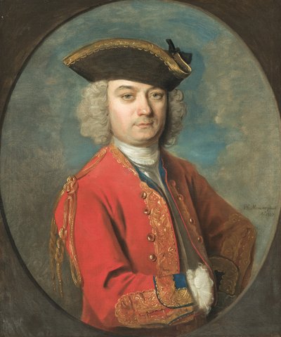 Retrato de Louis de Jean de Philippe Mercier
