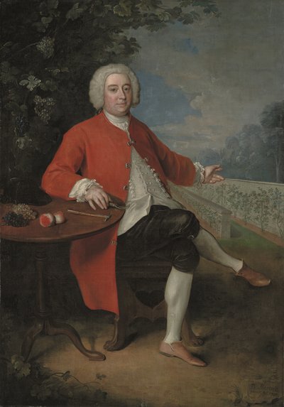 Retrato de Ralph Crathorne de Philippe Mercier