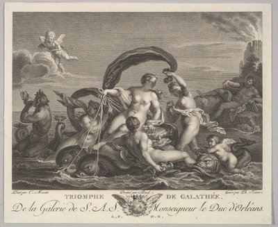 El Triunfo de Galatea de Philippe Triere