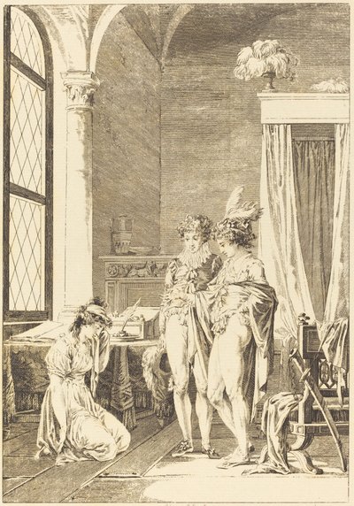 Joconde: El Perdón de Philippe Triere after Jean Baptiste Mallet