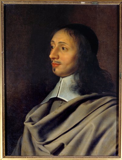 Retrato de Antoine Le Maistre (1608-1646), profesor de retórica y dicción del dramaturgo Jean Racine de Philippe de (after) Champaigne