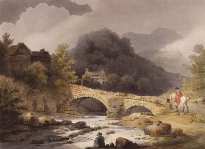 Puente Brathay, pub. por R. Bowyer en 