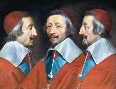 Cardenal Richelieu, prelado y estadista francés, c1642 de Philippe de Champaigne