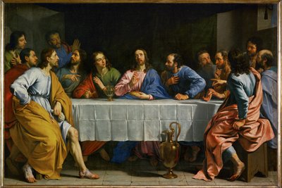 La cene - la última cena ... de Philippe de Champaigne