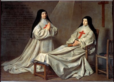 Port Royal: Retrato de Madre Catherine Agnes Arnauld y Hermana Catherine de Sainte Suzanne de Philippe de Champaigne