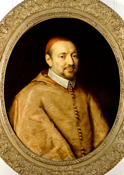 Retrato del Cardenal de Bérulle (1575-1629) de Philippe de Champaigne