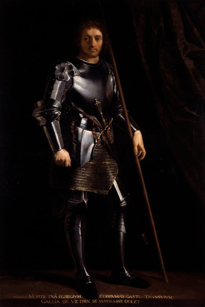 Retrato de Gastón de Foix, Duque de Nemours de Philippe de Champaigne