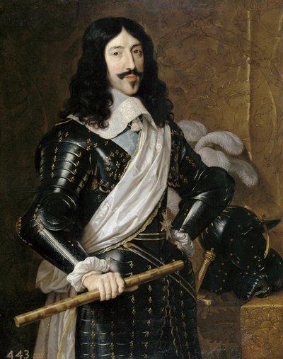 Retrato de Luis XIII de Francia (1601-1643) de Philippe de Champaigne