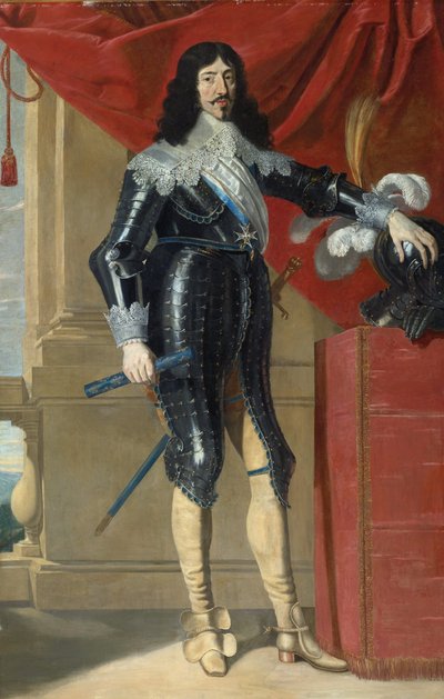 Retrato de Luis XIII de Francia de Philippe de Champaigne